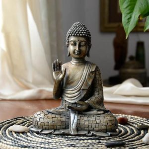 Statue bouddha qui protege