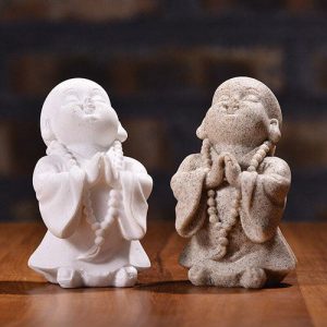 Statuette Petit Moine Bouddhiste