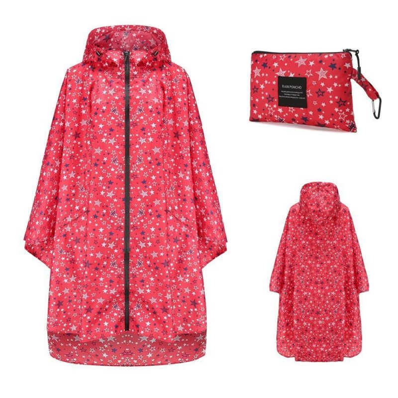 cape de pluie rouge rouge 967
