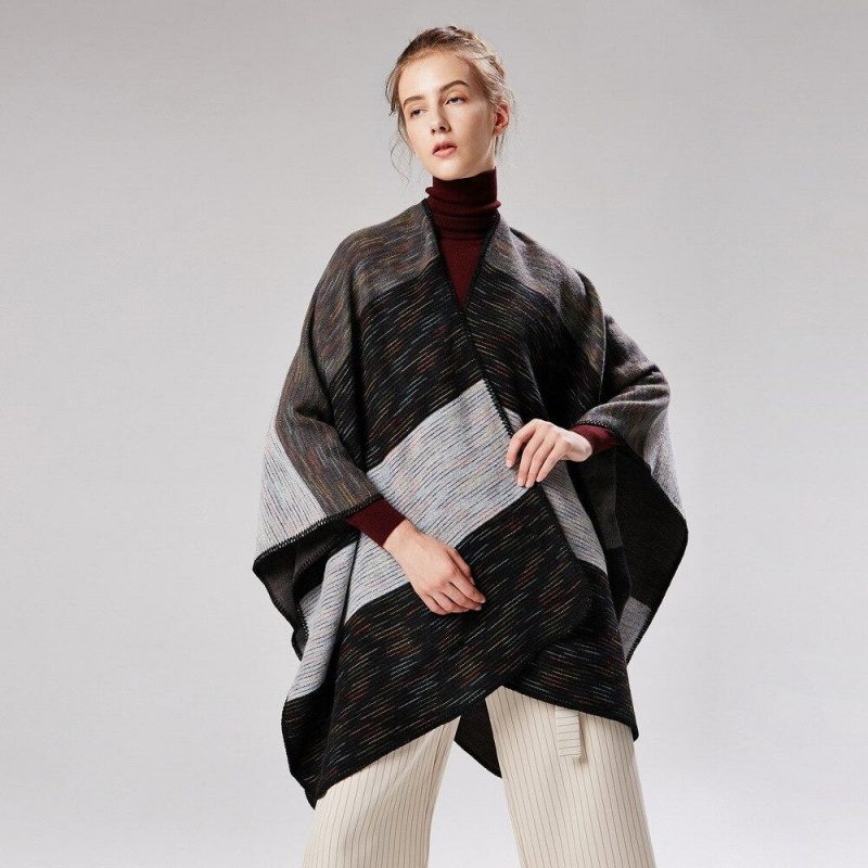 cape poncho femme 681