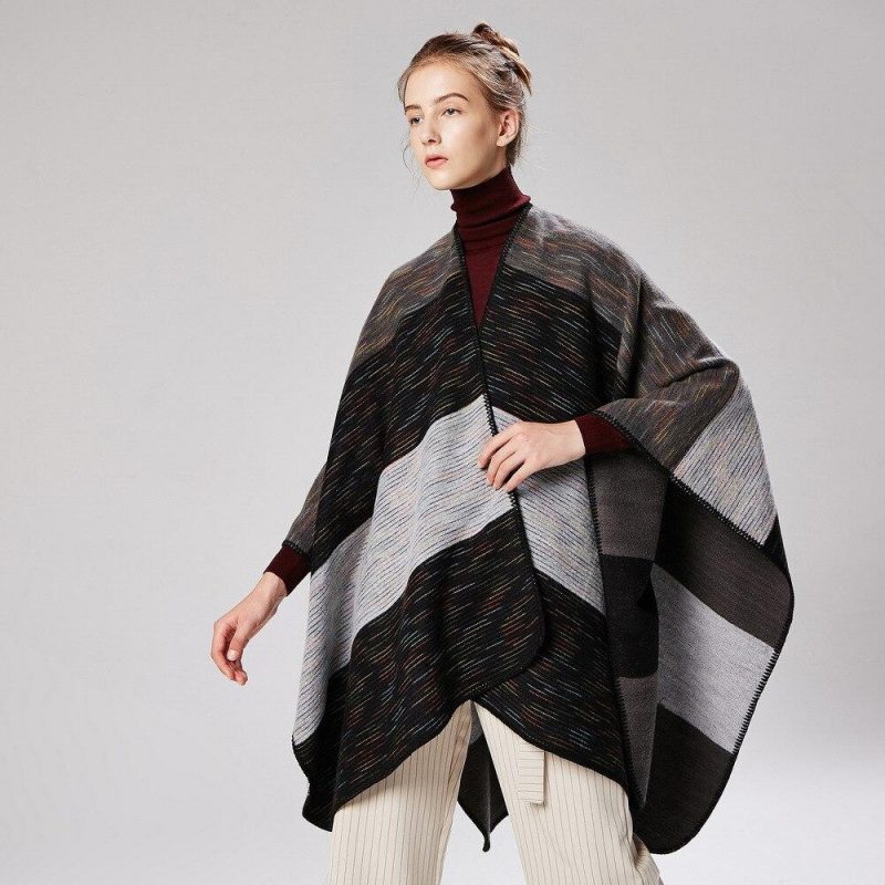 cape poncho femme 891