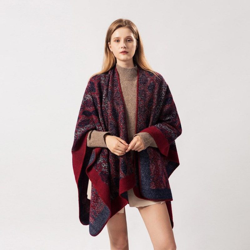 poncho acrylique 780