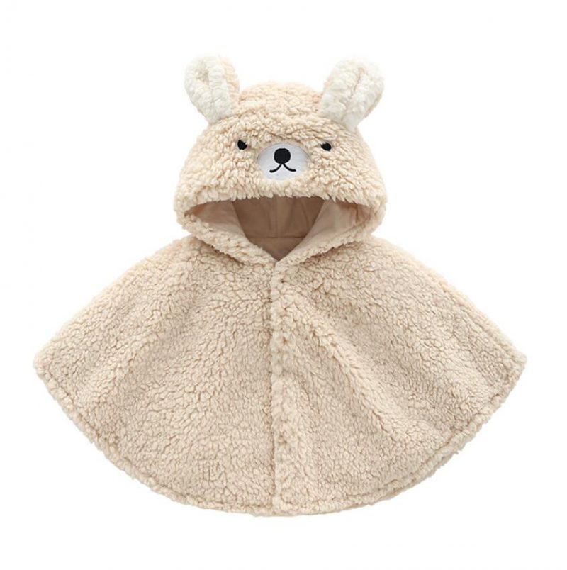 poncho bebe garcon beige 990