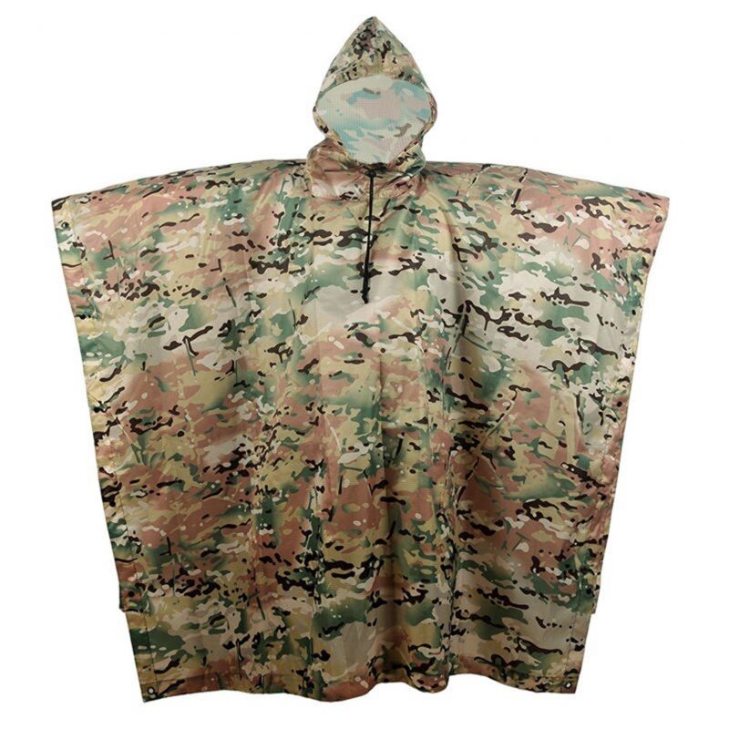 poncho camouflage camouflage 698