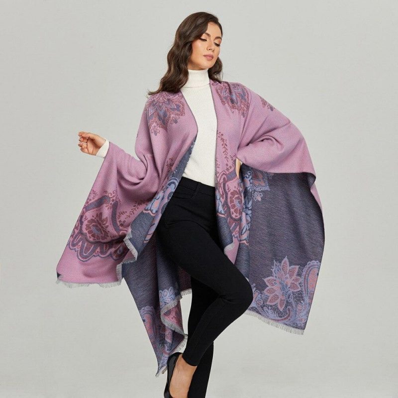 poncho cape reversible 191