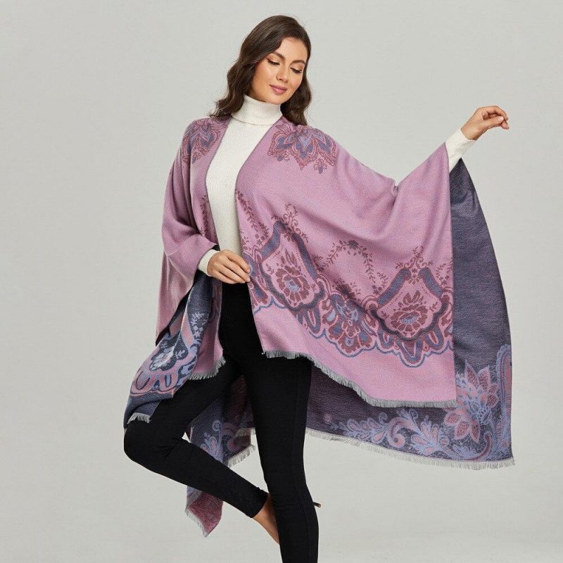 poncho cape reversible 953