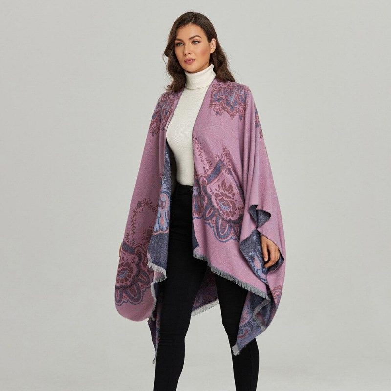 poncho cape reversible 999