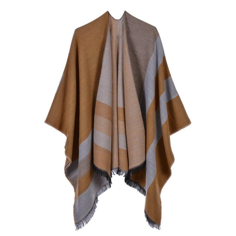 poncho chauve souris camel 127