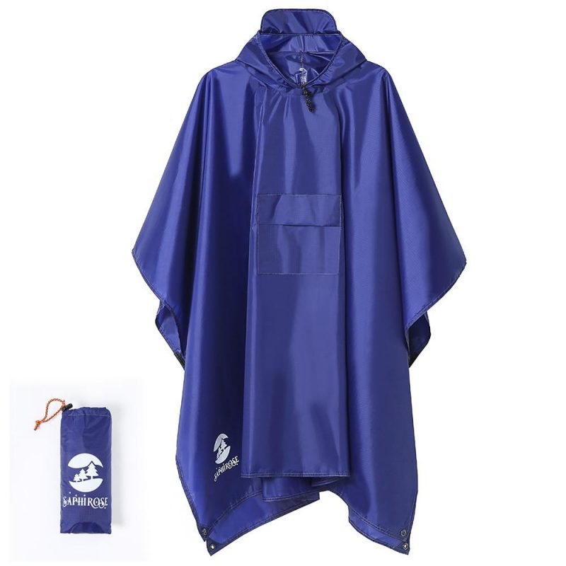 poncho de pluie bleu bleu 369