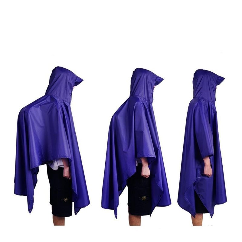 poncho de pluie bleu bleu 518