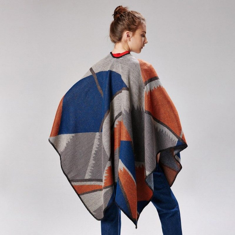 poncho femme artistique 532
