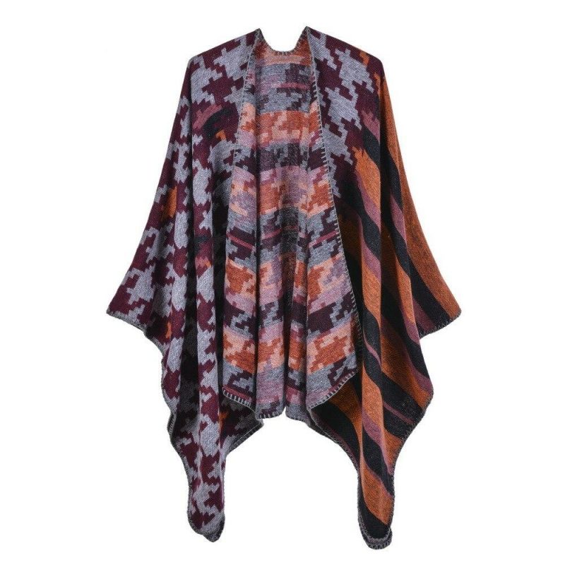 poncho femme chaud 2 733