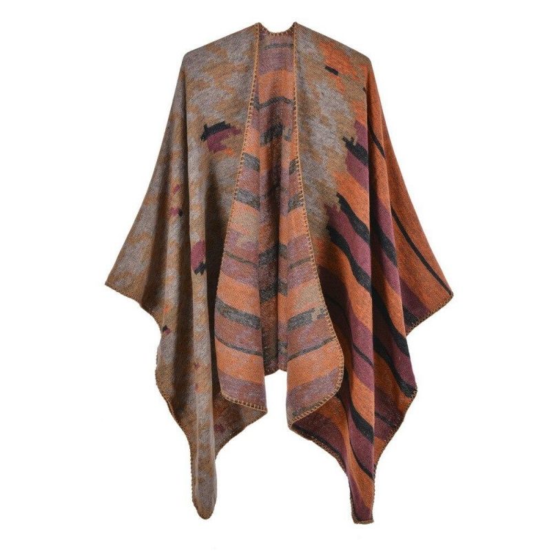 poncho femme chaud 6 370