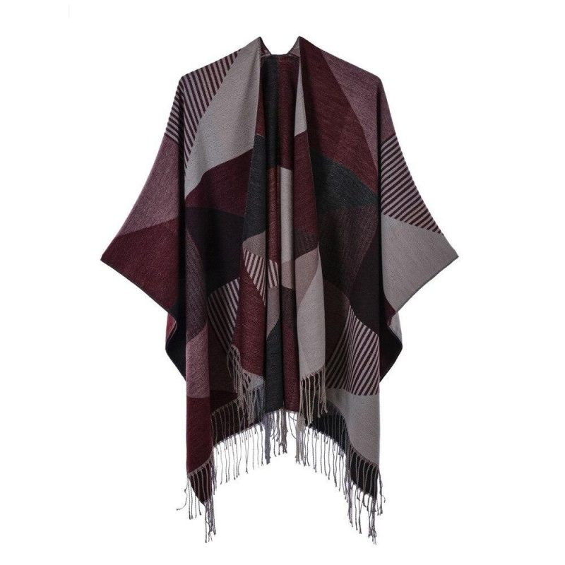 poncho femme triangle 1 523