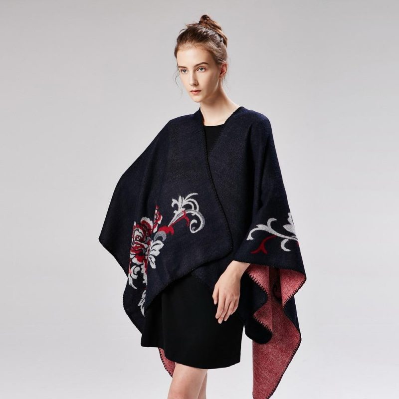 poncho fleur 311