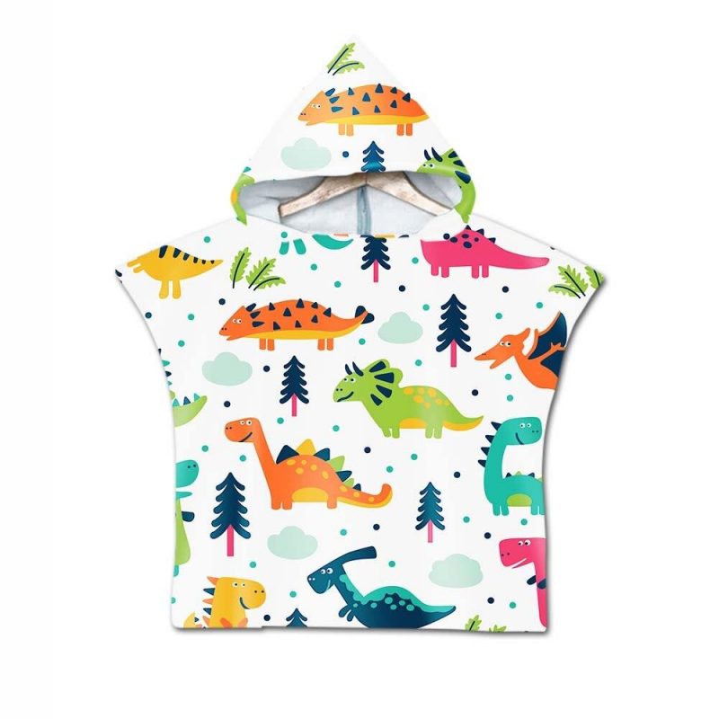 poncho piscine bebe dino 227