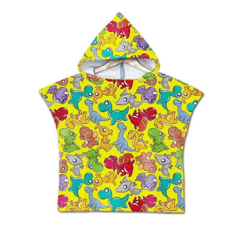 poncho plage bebe dino 422