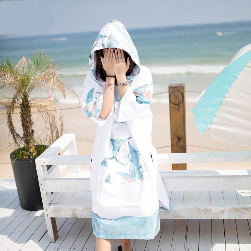 poncho surf lightning bleu 104