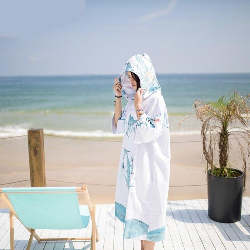 poncho surf lightning bleu 791
