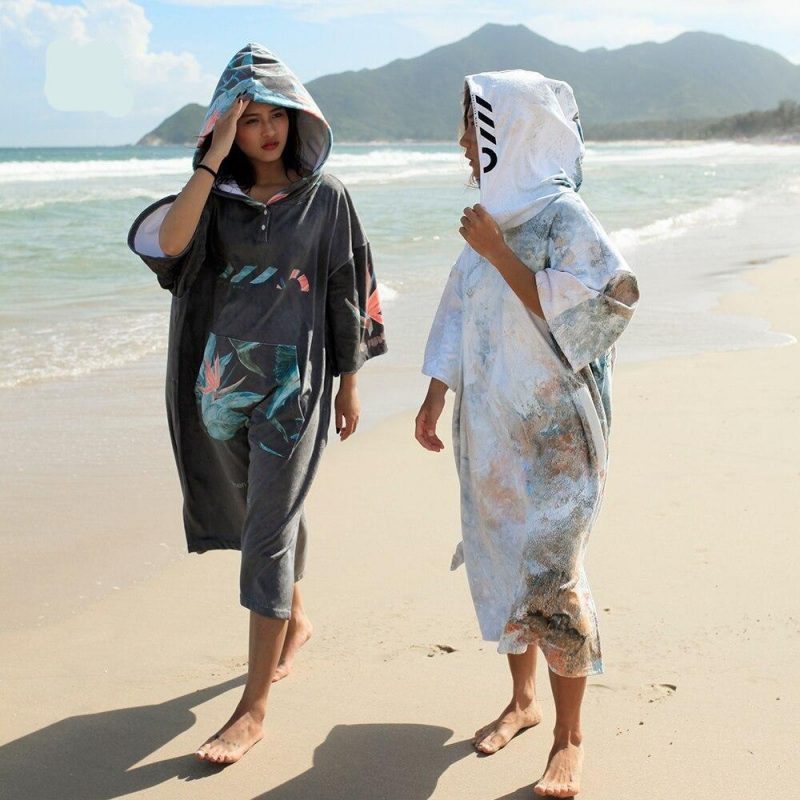 poncho surf roller gris 920