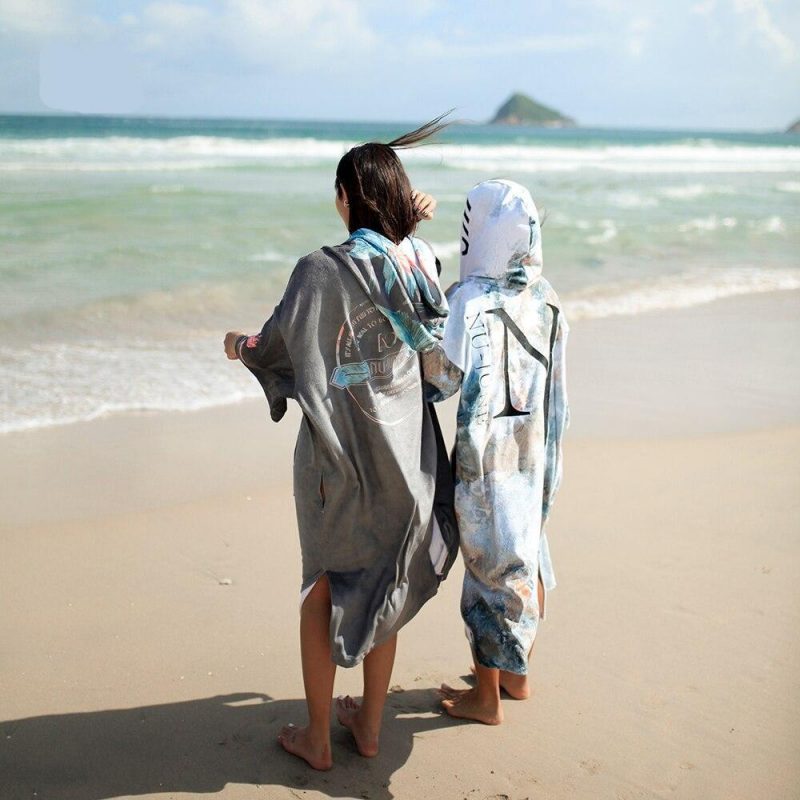 poncho surf roller gris 967