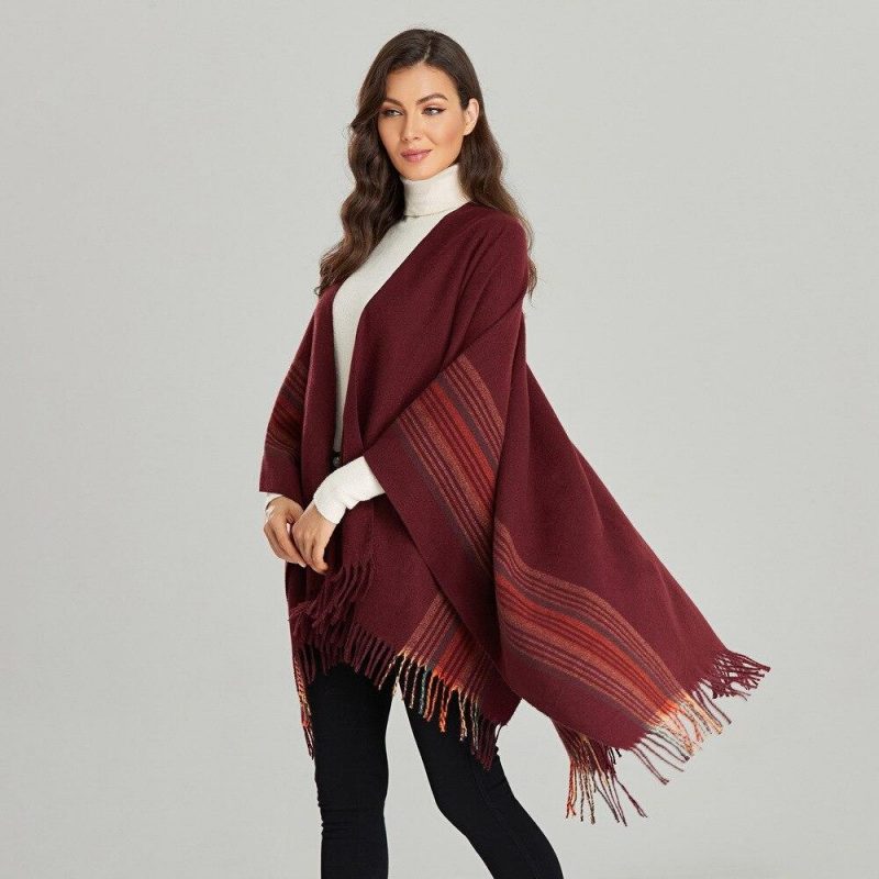 poncho vintage femme 246