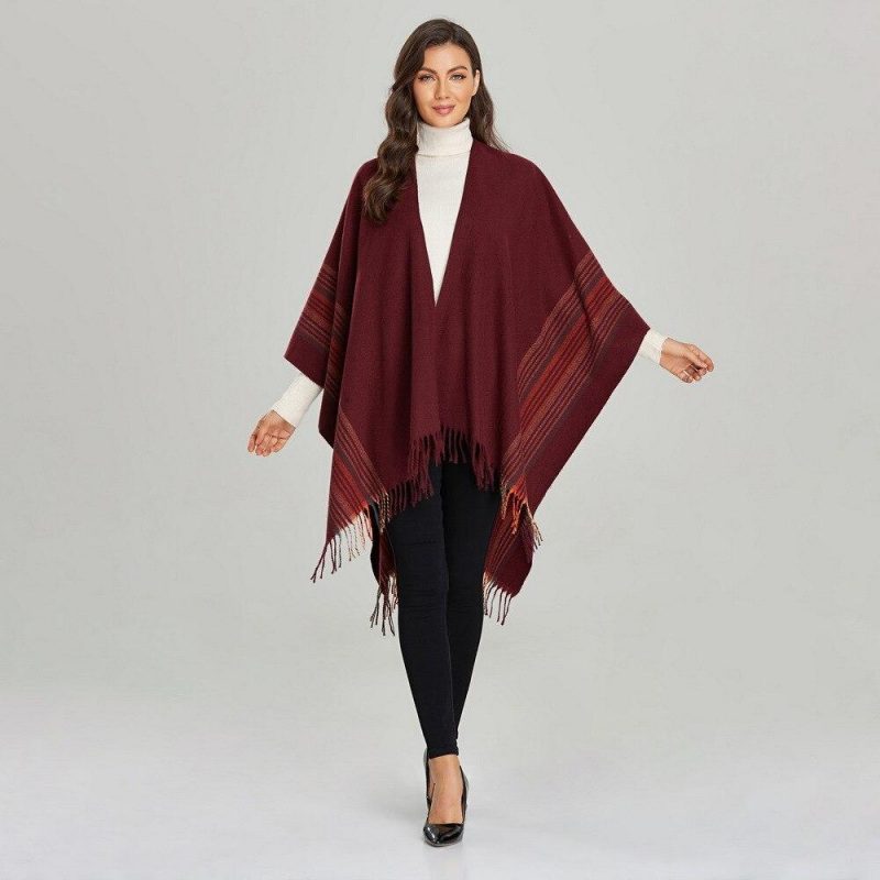 poncho vintage femme 371