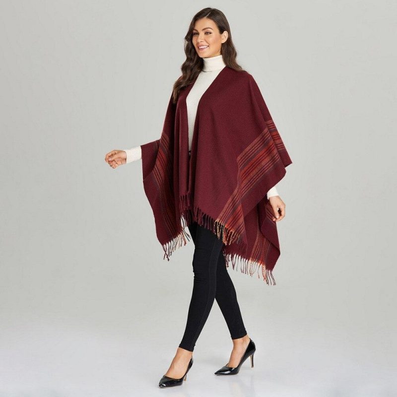 poncho vintage femme 423
