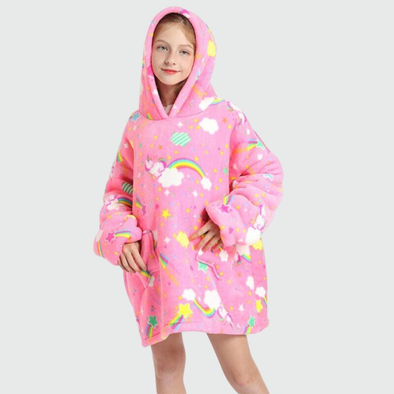 sweat plaid enfant licorne licorne 75 cm 950