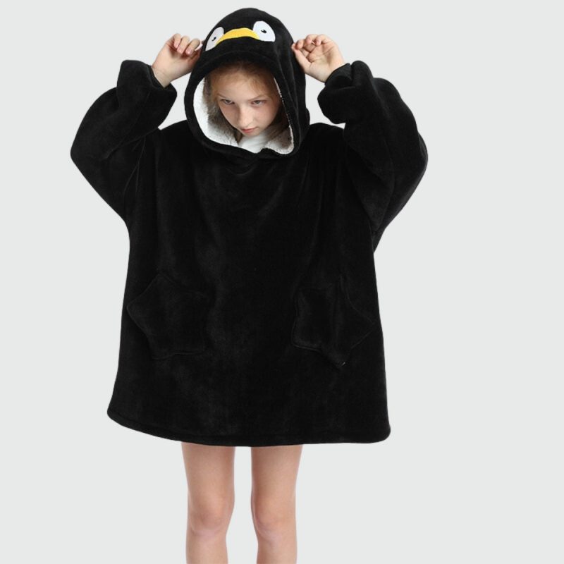 sweat plaid enfant pingouin pingouin unique 289