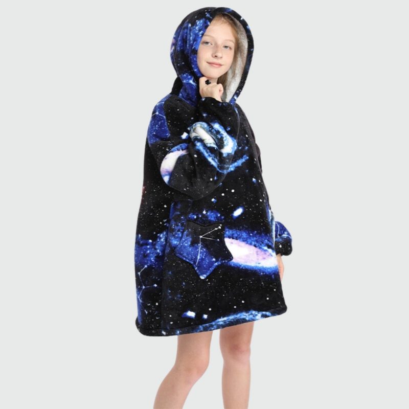 sweat plaid enfant univers univers 75 cm 540