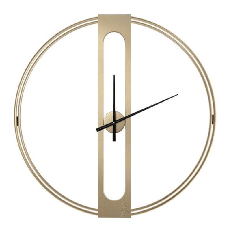 Grosse horloge murale scandinave dore diametre 50cm 70cm style scandinave nordique