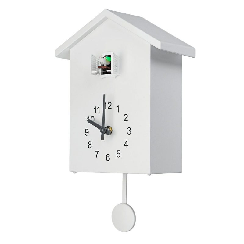 Horloge Coucou Moderne Blanc