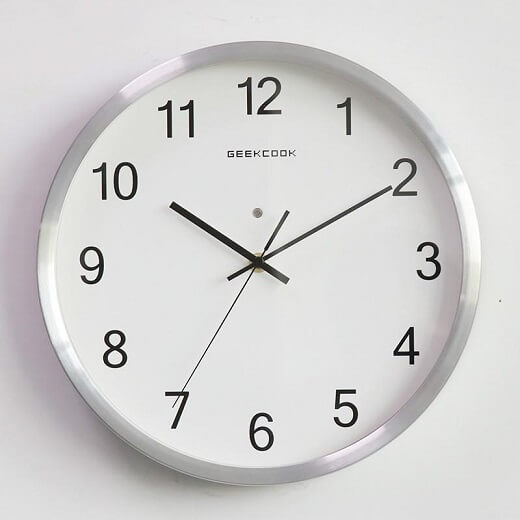 Horloge_murale_lumineuse_LED_Bleu_Gris Horloge murale lumineuse LED Bleu Gris