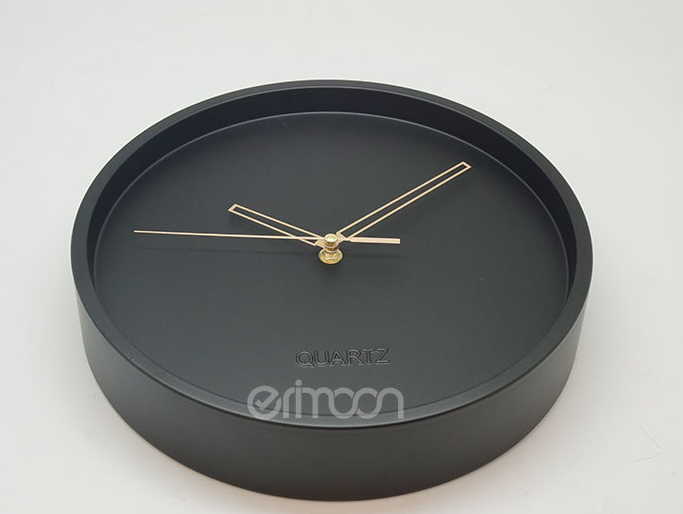 Horloge murale scandinave quartz mecanisme sans tic Piles salon cuisine moderne design
