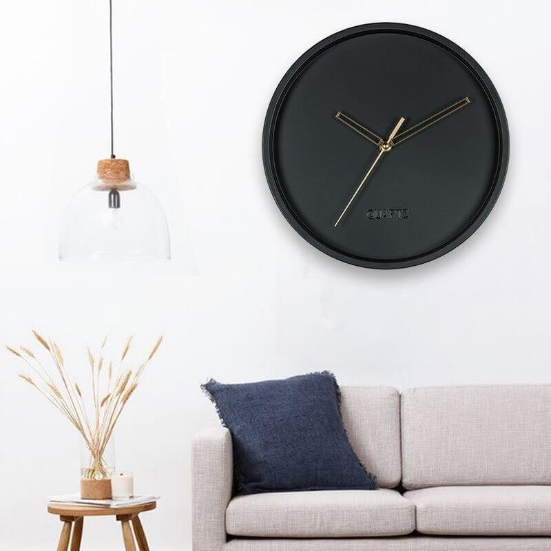 Horloge murale scandinave quartz mecanisme sans tic Piles salon cuisine moderne salon 2021 2022