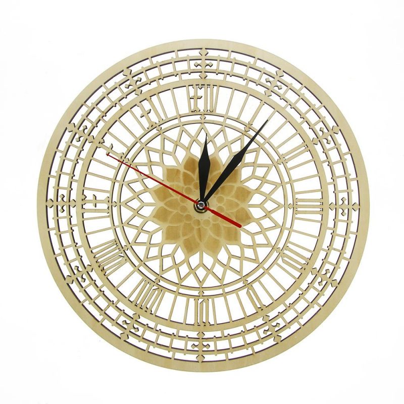 horloge bois big ben 27