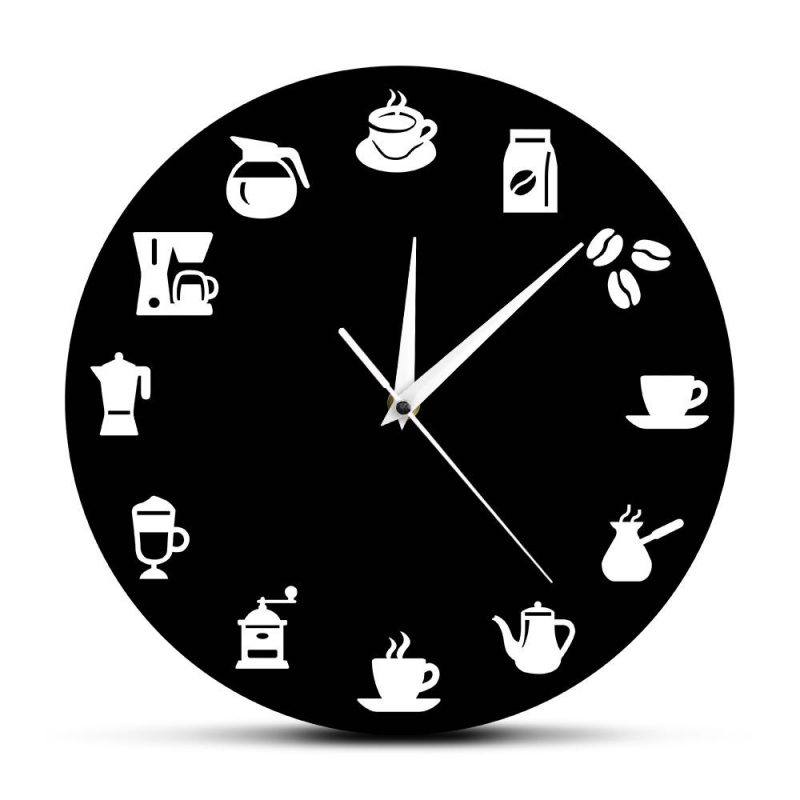 horloge cuisine cafe du monde 2