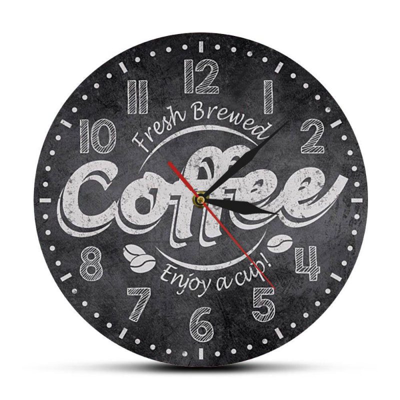 horloge cuisine coffee 3
