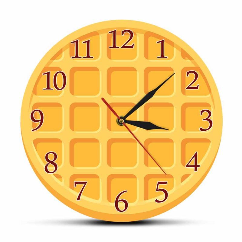 horloge cuisine gaufre l 5