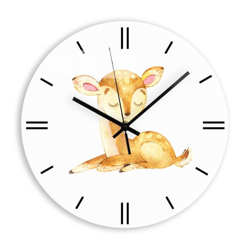 horloge enfant bebe biche