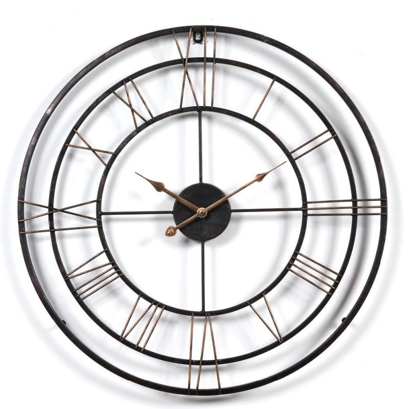 horloge industrielle 60 cm 1