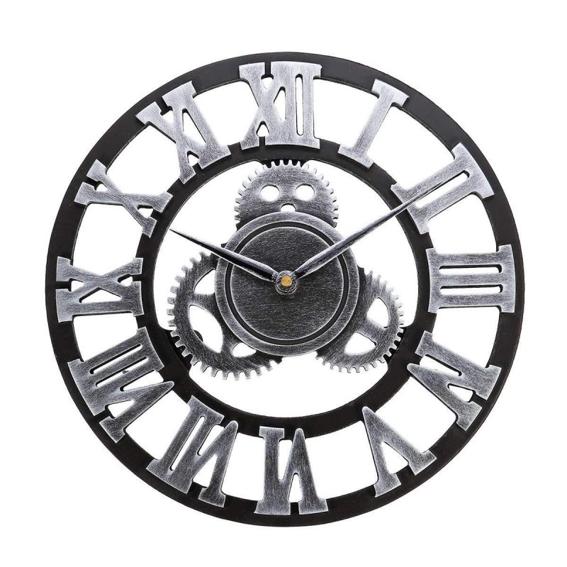 horloge industrielle engrenage 19