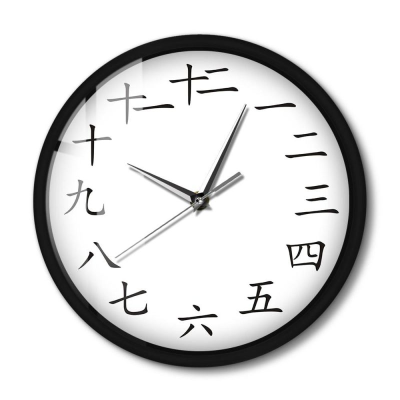 horloge murale chinoise