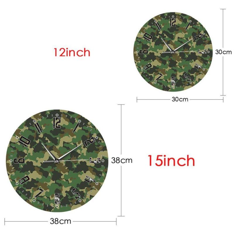 horloge murale militaire dimension