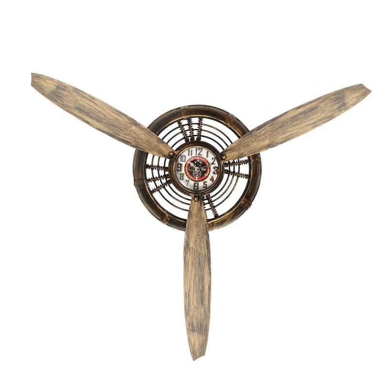 horloge murale scandinave helice d avion