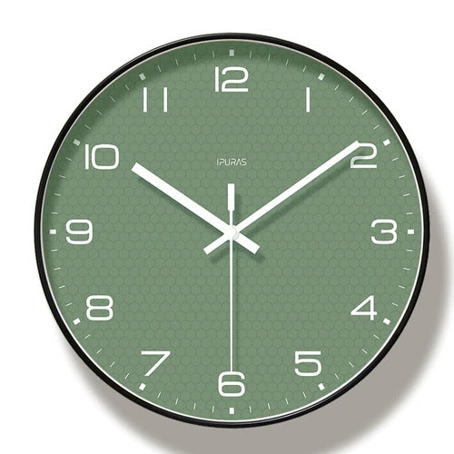 horloge-murale-scandinave-vert-menthe horloge murale scandinave vert menthe