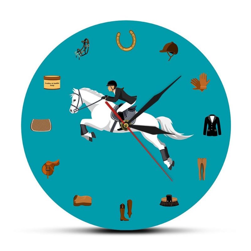 horloge originale cheval de course 31