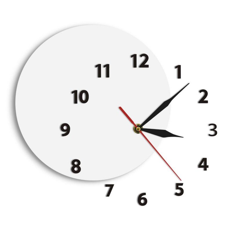 horloge originale chiffre decales 35