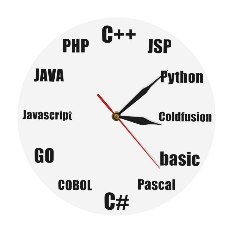 horloge originale developpeur 50